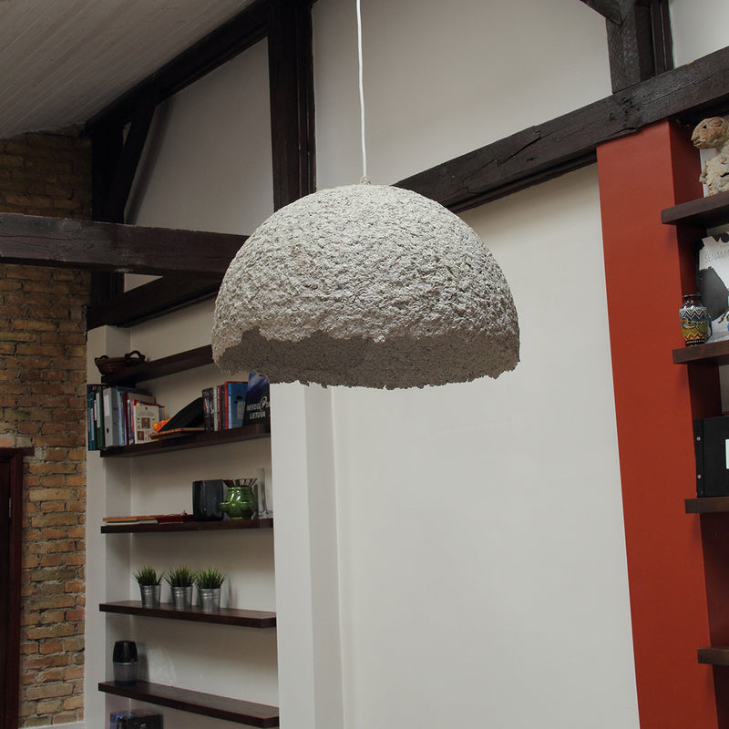 Press Recycled Paper Ceiling Light