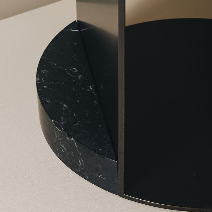 Linea Nero Marquina Side Table