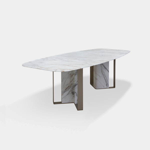 Nibbles Calacatta Dining Table