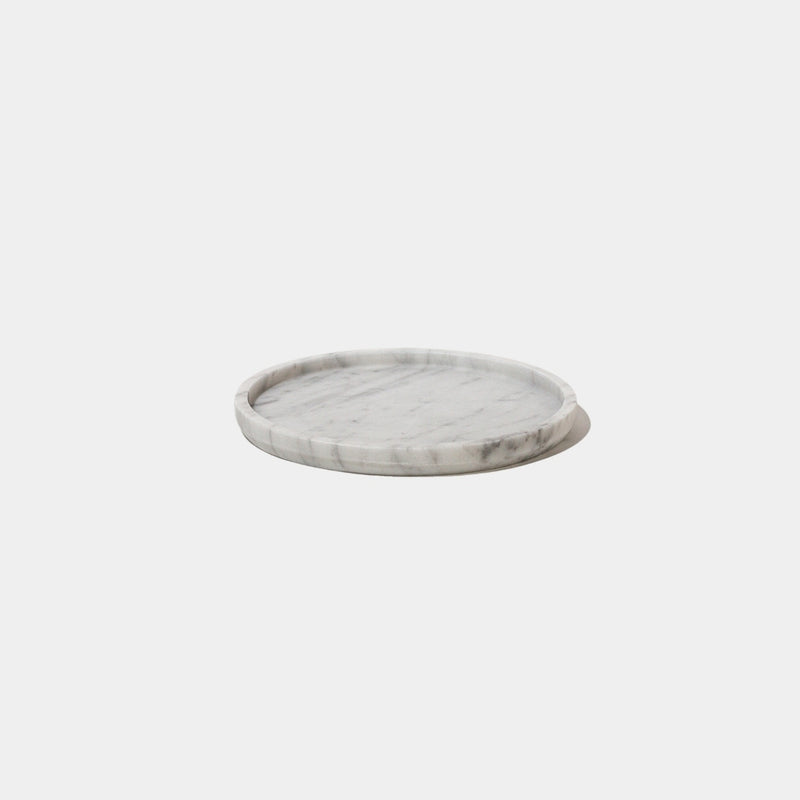 Round Plate Carrara