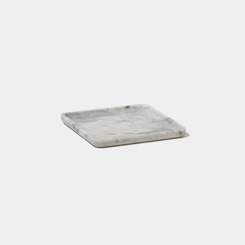 Square Plate Carrara